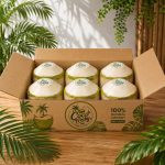Green Coconut Regular Size (1 box = 6 pcs) = 840tk